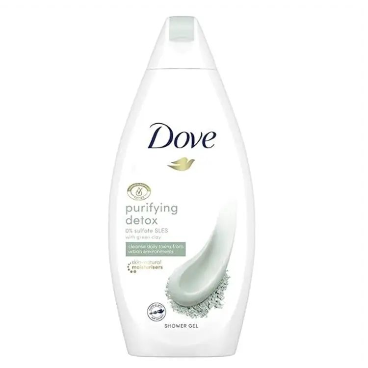 Dove Purifying Detox Green Clay Body Wash 500 ML