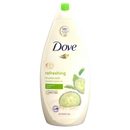 Gel de baño refrescante Dove con pepino y té verde 500 ml