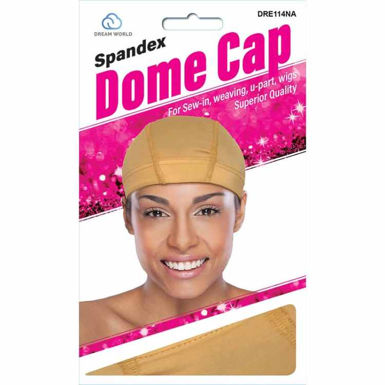 Dream Womens Dome Cap Spandex Natural