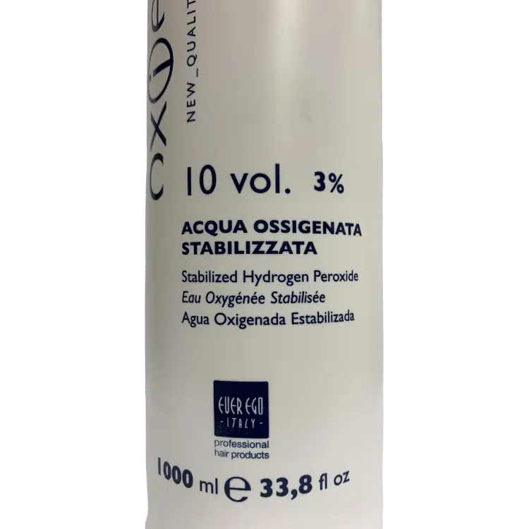 Ever Ego (Formal Alter Ego) Oxiego Stabilized Hydrogen Peroxide 10 Volume 33.8 oz/1000ml