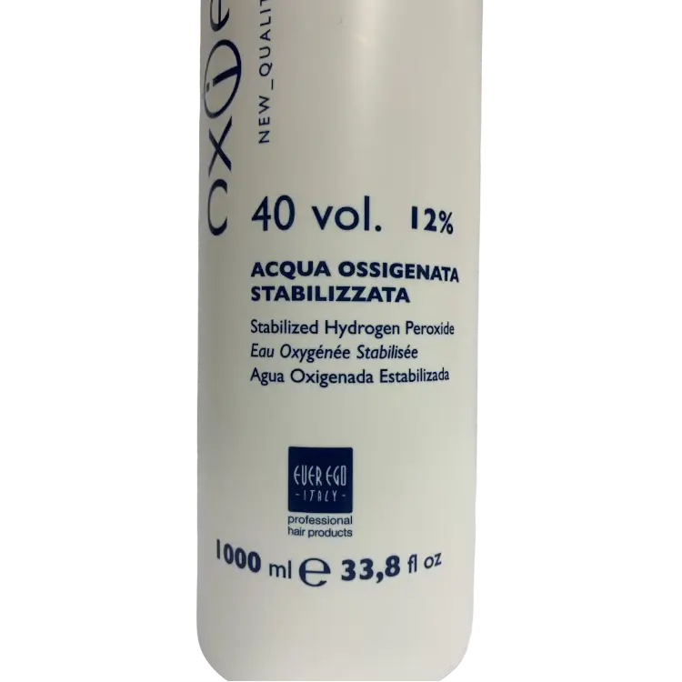 Ever Ego (Formal Alter Ego) Oxiego Stabilized Hydrogen Peroxide 40 Volume 33.8 oz/1000ml