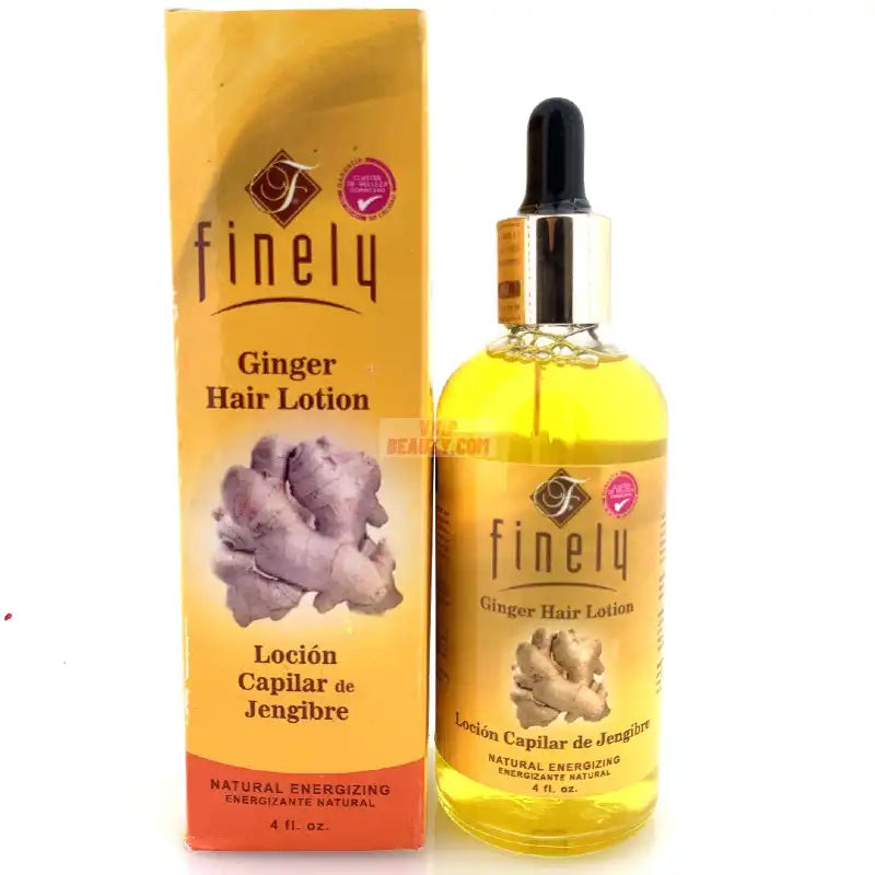 FINELY GINGER HAIR LOTION 4oz - Activate and Stimulate Hair Growth