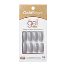 Diseño de gel glamuroso GOLD FINGER - GD17
