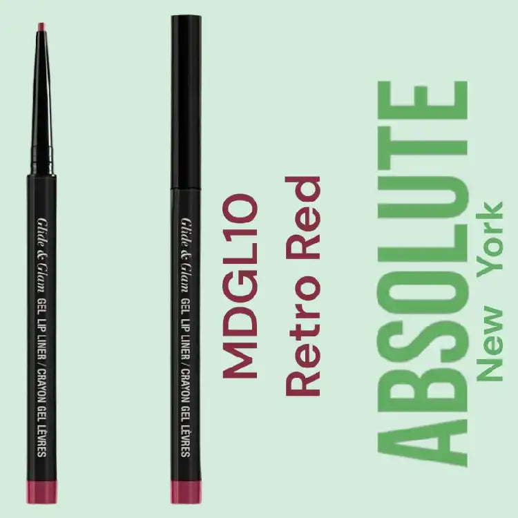 Glide &amp; Glam Gel Lip Liner in 7 Shades- Precision Defined