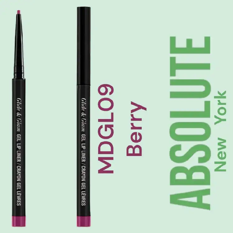 Glide &amp; Glam Gel Lip Liner in 7 Shades- Precision Defined