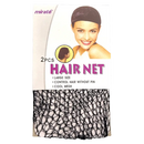 Redecilla para el cabello de gran tamaño, control sin horquillas, malla transpirable (2 unidades)