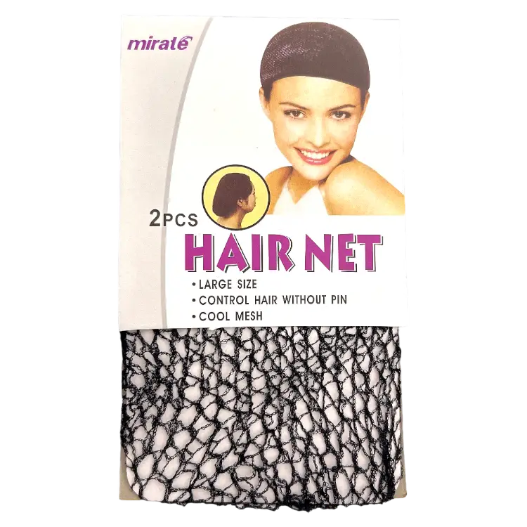 Hair Net Large Size Control Hair without Pin Cool Mesh 2pcs