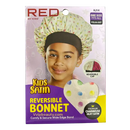 GORRO INFANTIL DE SATÉN CON BANDA ANCHA - HJ14