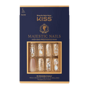 Uñas KISS Majestic - Manicura prestigiosa de alta gama KMA01 (30 uñas reutilizables) (S20.M20) 