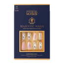 Uñas KISS Majestic - Manicura prestigiosa de alta gama KMA02 (30 uñas reutilizables) (S20.M20)