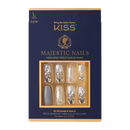 Uñas KISS Majestic - Manicura prestigiosa de alta gama KMA03 (30 uñas reutilizables) (S20.M19) 