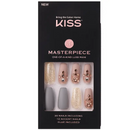 KISS Masterpiece Hot Like Fire Mani de lujo único KMN04 (30 unidades, uñas incluidas) Uñas de los pies de moda GF - COMBINACIÓN PERFECTA GDCT01