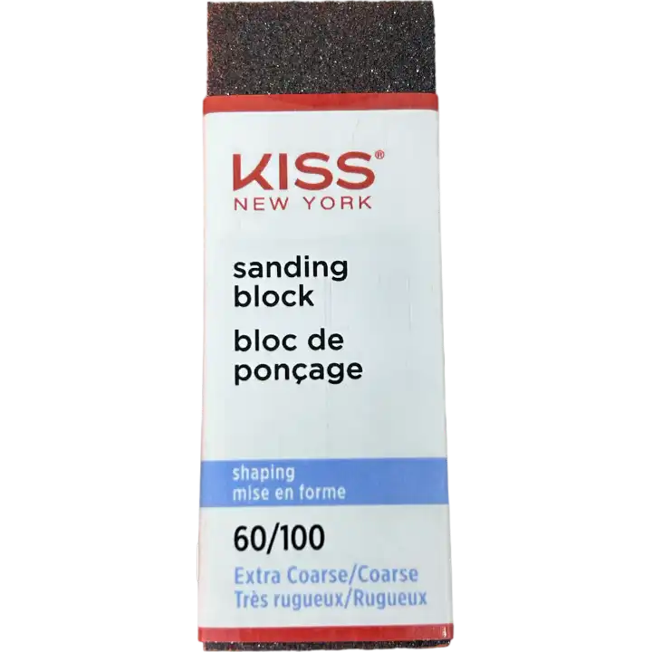 KISS SANDING BLOCK (EXTRA COARSE/COARSE) 60/100 (M19)