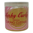 Gel de peinado Kinky Curly Original Curling Custard de 8 oz ^