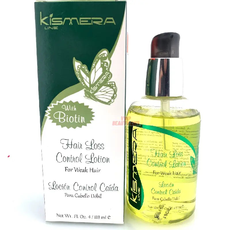 Kismera Hair Loss Control Lotion For Weak Hair With Biotin 4 oz