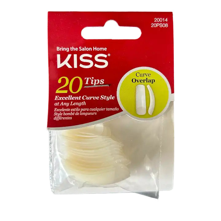Kiss 20PS - CURVE OVERLAP NAILS BAG (M18)