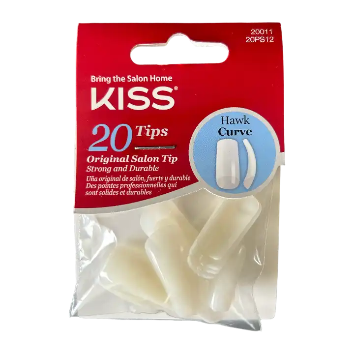 Kiss 20PS - HAWK  CURVE NAILS BAG (M18)