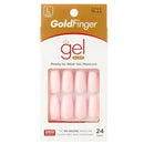 Gel de uñas dorado Kiss Glam