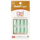 Gel de uñas dorado Kiss Glam