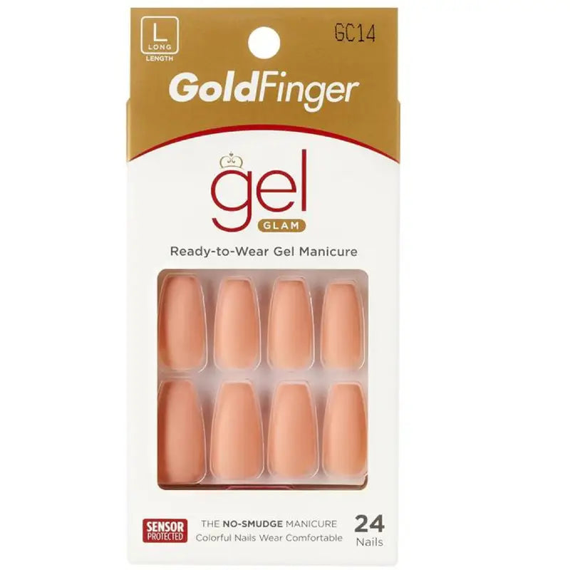 Kiss Gold Finger Gel Glam