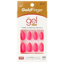 Gel de uñas Kiss Gold Finger Glam