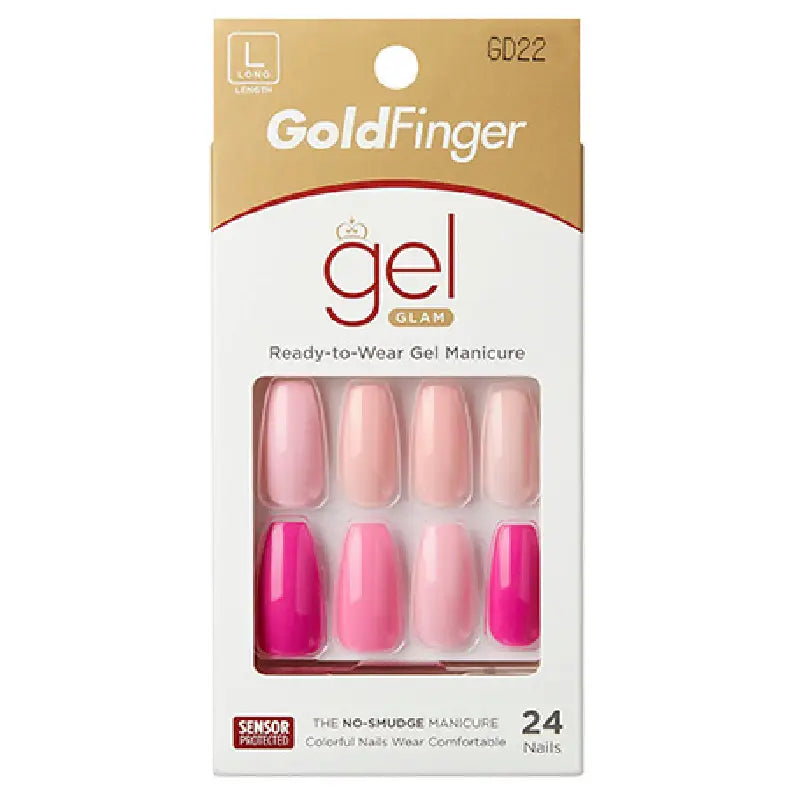 Kiss Gold Finger Trendy 24Nails -GD22