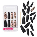 Kiss Gold Finger Trendy 24Nails -GD26 Bestia Negra