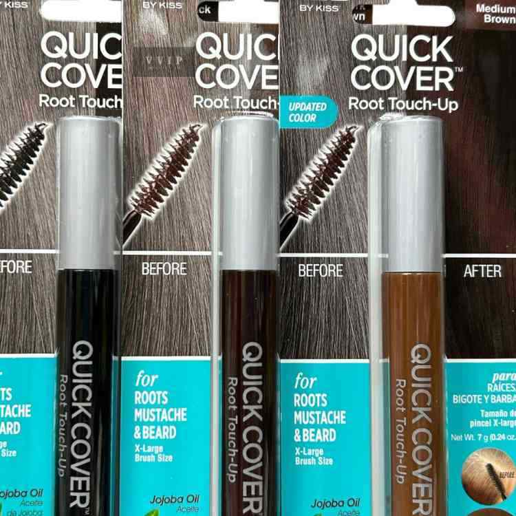 Kiss Hair Color Touch Up Brush in Color Cover the Gray Hair-6 Color