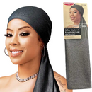 Pañuelo envolvente con purpurina Kiss Silky Stylez HQ174 Negro Perla: ¡Añade brillo a tu estilo!