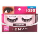 Pestañas postizas Kiss i-ENVY Premium de cabello humano Remy (paquete de 1 par) - Hollywood 05 KPE52