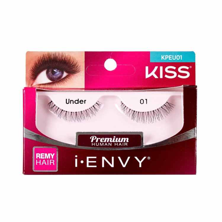 Kiss i-ENVY Strip Eyelashes Under Lash 01_KPEU01 (M12)