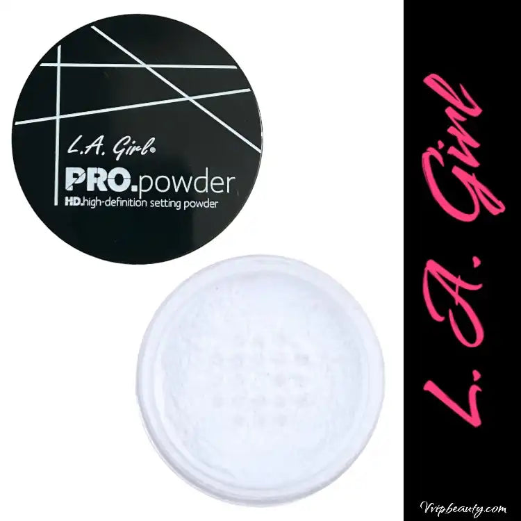L.A Girl Pro Powder HD High Definition Setting Powder 0.17 oz-Translucent