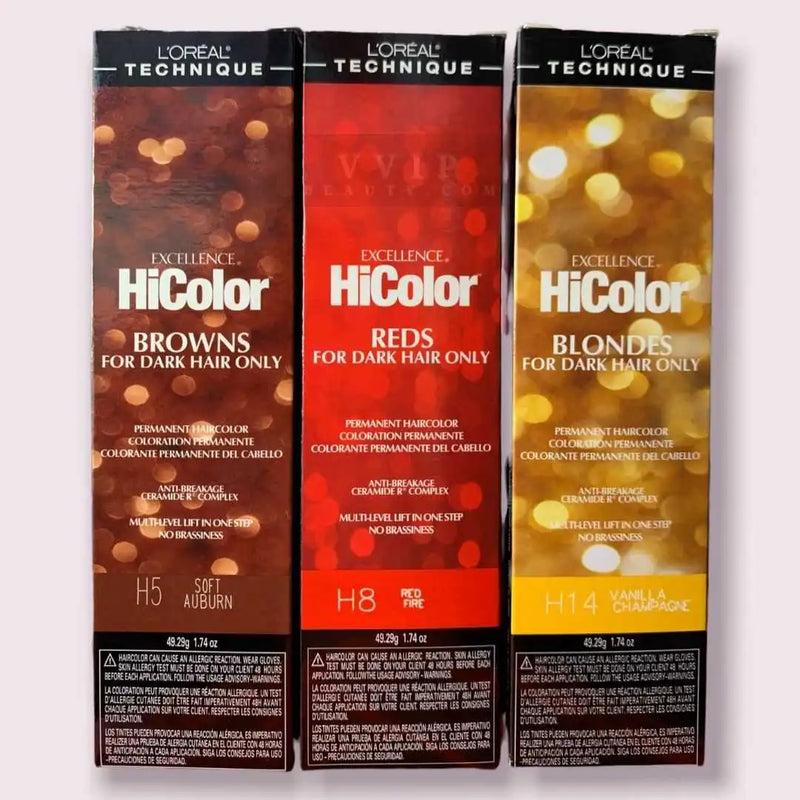 L'Oreal Excellence HiColor  (H1-H23)