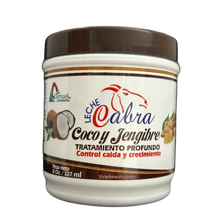 Leche Cabra Coconut and Ginger Treatment-Coco y Jengibre 8 oz