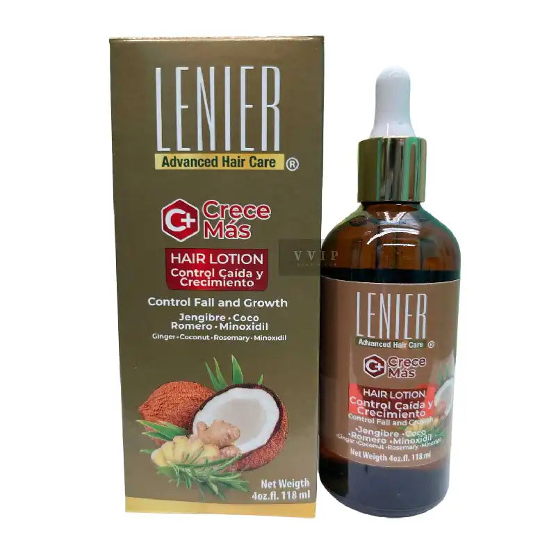 Lenier C+ Crece Mas Control Fall and Growth Hair Lotion 4 oz