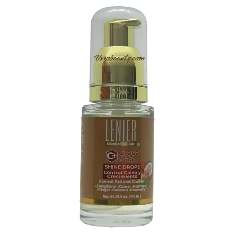 Lenier Gotas de Brillo Crece Mas Shine Drops 1 oz