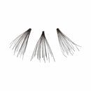 Pestañas individuales largas, ultra negras y sin nudos, paquete múltiple (280 unidades)-KPEM06UB (M10)