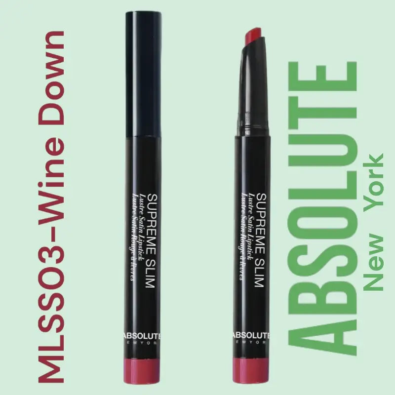 Lustre-Satin Supreme Slim Lipstick-10 COLORS