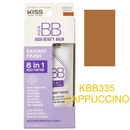 KISS NEW YORK PROFESSIONAL Aqua 8-in-1 Beauty Balm-6 COLORS
