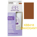 KISS NEW YORK PROFESSIONAL Aqua 8-in-1 Beauty Balm-6 COLORS