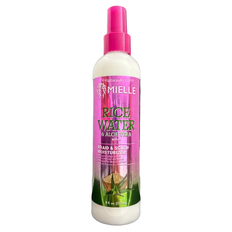 MIELLE ORGANICS Rice Water &amp; Aloe Vera Braid &amp; Scalp Moisturizer -8oz