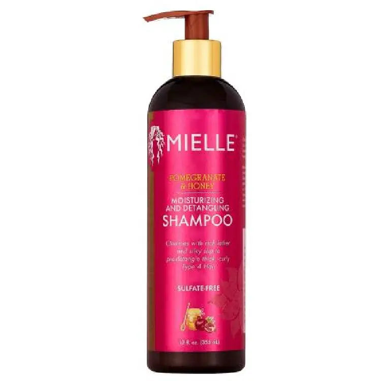 Mielle Moisturizing and Detangling Shampoo, Pomegranate & Honey 12 oz