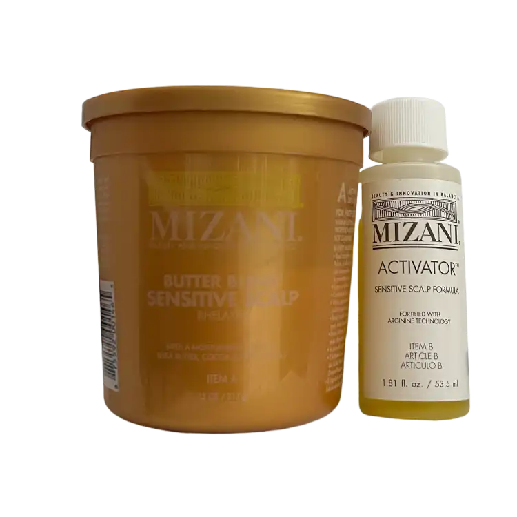 Mizani Butter Blend Sensitive Scalp Rhelaxer 7.5 oz -Single Application