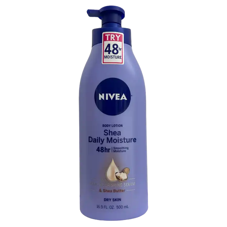 NIVEA Shea Nourish Dry Skin Body Lotion with Shea Butter - 16.9 oz.