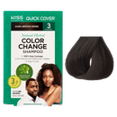 Champú de coloración a base de hierbas naturales, castaño oscuro - Paquete de 3 unidades