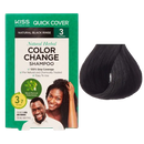 Champú de color natural a base de hierbas, negro natural - Paquete de 3 unidades