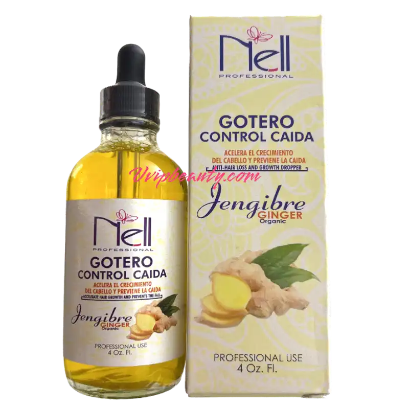 Nell Ginger Control Caida Dropper 4 oz - Intensive Hair Treatment