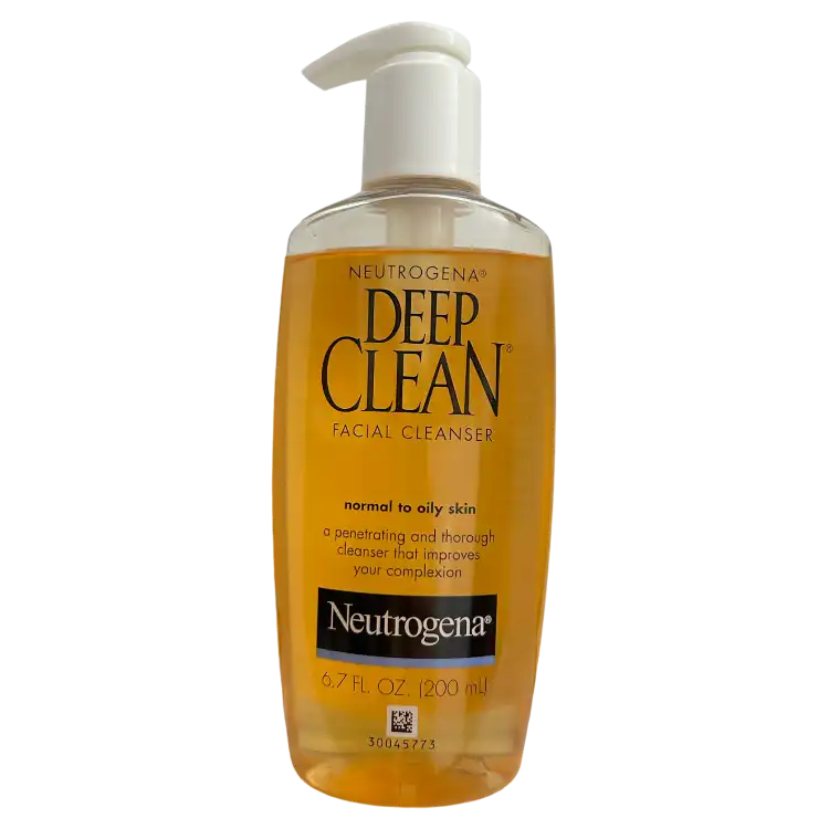 Neutrogena Deep Clean Facial Cleanser For Normal To Oily Skin - 6.7 oz
