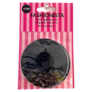 Cubrepezones desechables - 1 par Negro