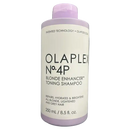 Champú matizador potenciador de rubios OLAPLEX No. 4P, 250 ml